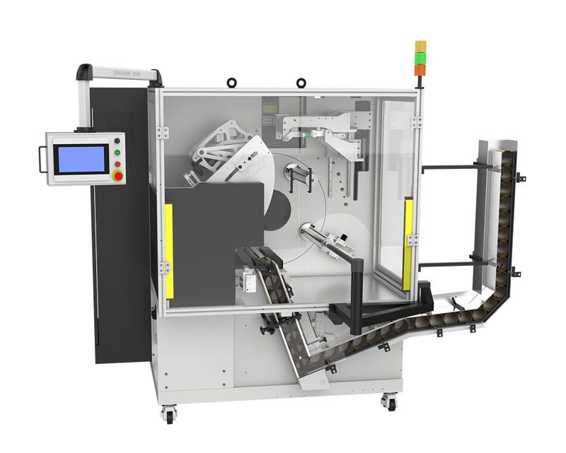 轉(zhuǎn)塔式無膠復(fù)卷機(jī)