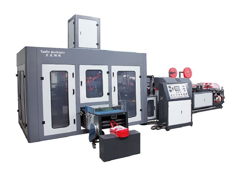 YF-ATB-1200 一次成型立體袋無紡布制袋機(免翻立體機)