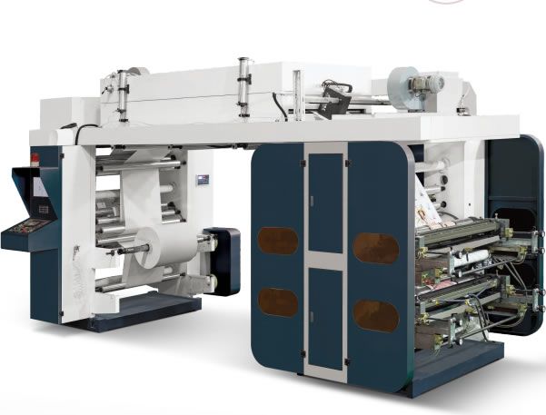 四色高速衛星式柔版印刷機