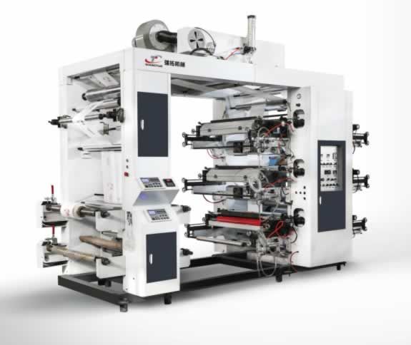 六色中速層疊式柔版印刷機