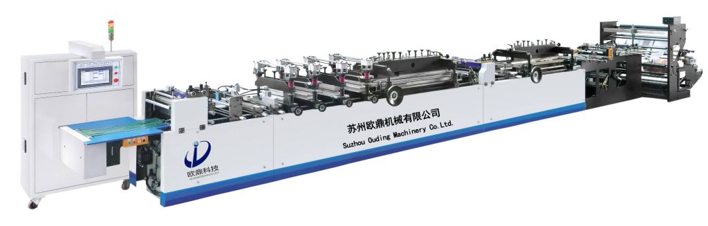 OD—600UF 型多功能復合薄膜 （三邊封，單拉鏈，單直立袋，） 四邊封 三角整體直立 連卷充氣制袋機