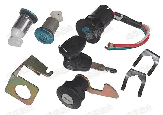 大頭AB四鎖 電動車電門鎖