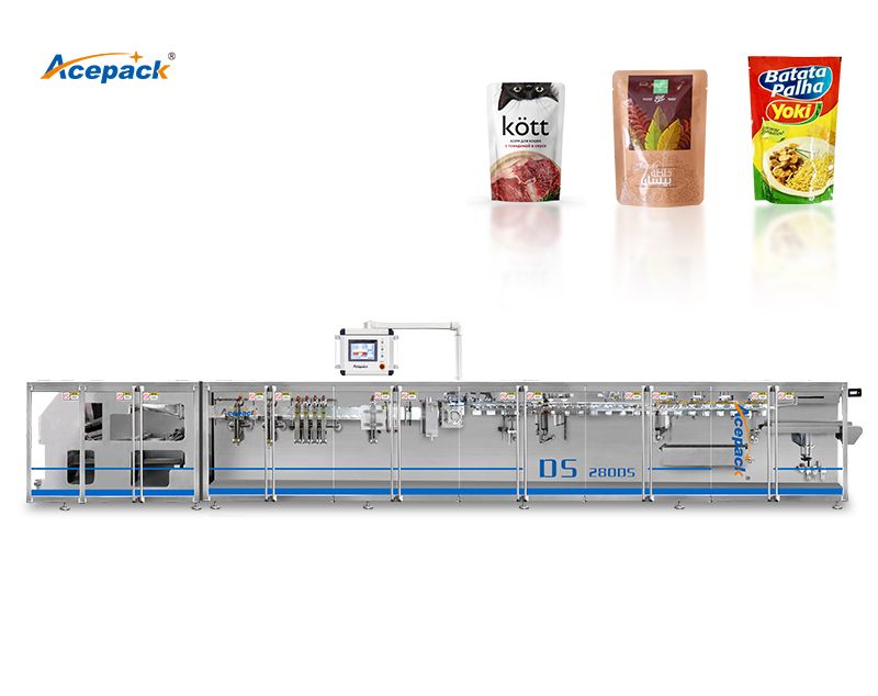 卷膜制袋自立袋包裝機-上海歐朔智能包裝